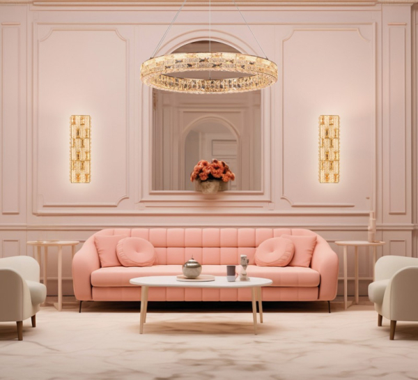 Подвесная люстра Fluorite FL1051-10P