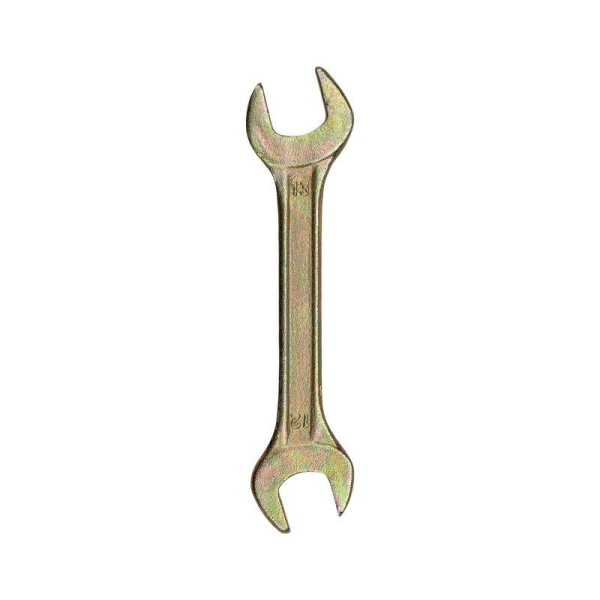 Ключ рожковый 12х13мм желт. цинк Rexant 12-5826-2