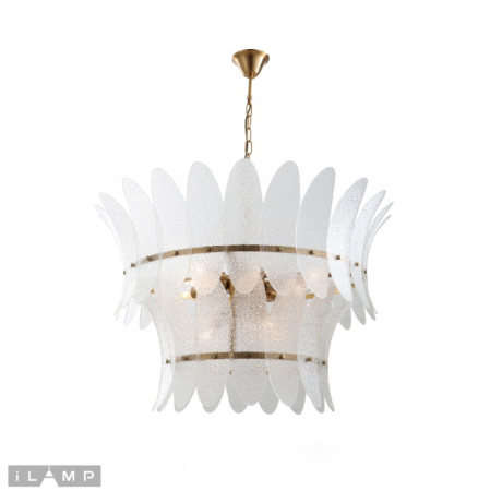 Подвесная люстра iLamp 15602-11 ANB+CL