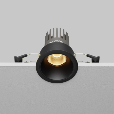 Встраиваемый светильник Maytoni Technical DL123-10W-2.7K-B