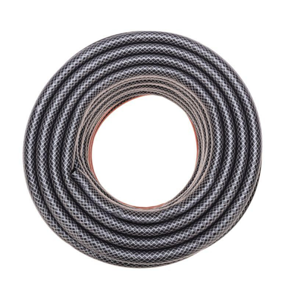 Шланг поливочный ПВХ 3-х слойный армированный 3/4" 25м Стандарт ЧЕТЫРЕ СЕЗОНА