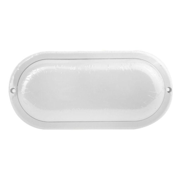 Светильник светодиодный ЖКХ 18Вт 4000К IP65 220В влагозащ. овал LBF-0418 C01 Ultraflash 15347