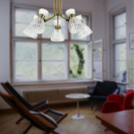 Люстра на штанге LUMION 3704/5C