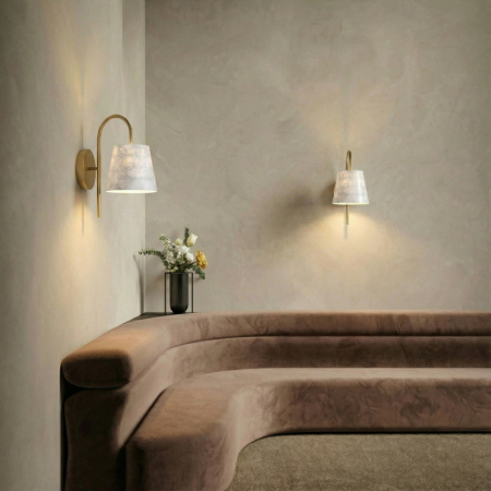 Бра Eurosvet 101013 латунь/перламутр