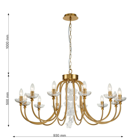 Подвесная люстра Favourite 2871-12P