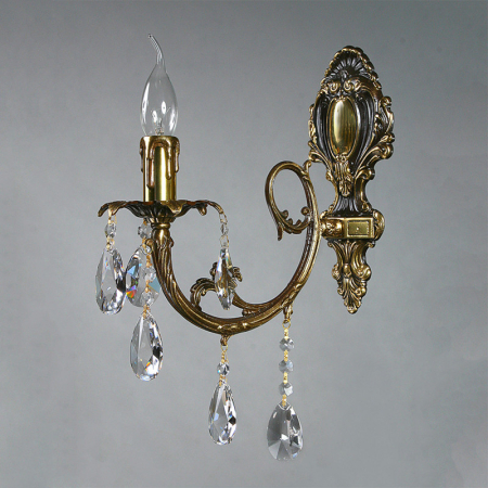 Бра AMBIENTE by BRIZZI 8888/1 PB Tear Drop