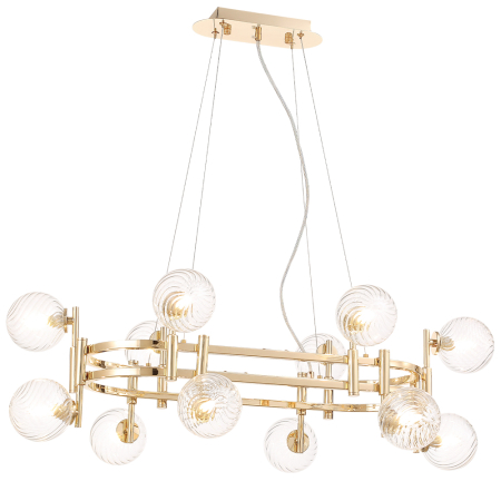 Crystal Lux Люстра Crystal Lux LUXURY SP12L GOLD