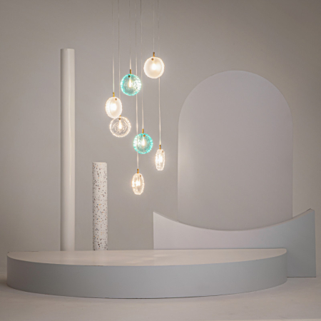 Каскадная люстра Maytoni MOD254PL-07BS