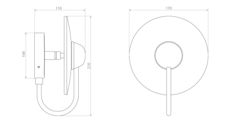 Бра Covali WL-38038