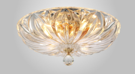 Накладной светильник Crystal Lux DENIS D400 GOLD