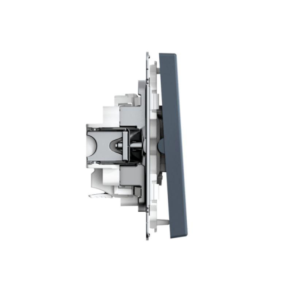 Выключатель 2-кл. ArtGallery 10AX быстрозажим. клем. механизм грифель SE GAL000751S