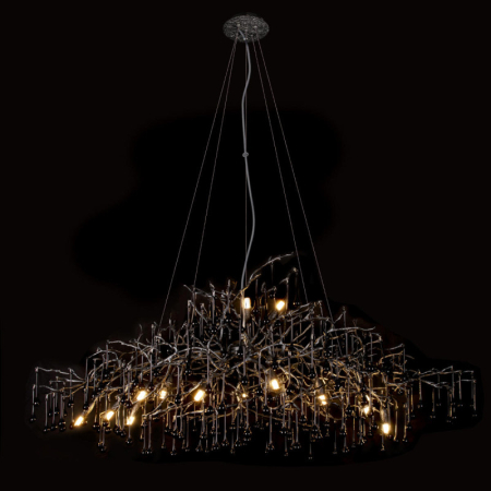 Подвесная люстра LOFT IT 10067/1500 BK