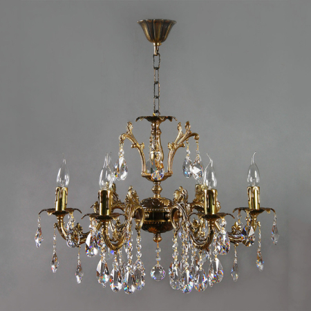 Подвесная люстра AMBIENTE by BRIZZI 2118/6 PB Tear Drop