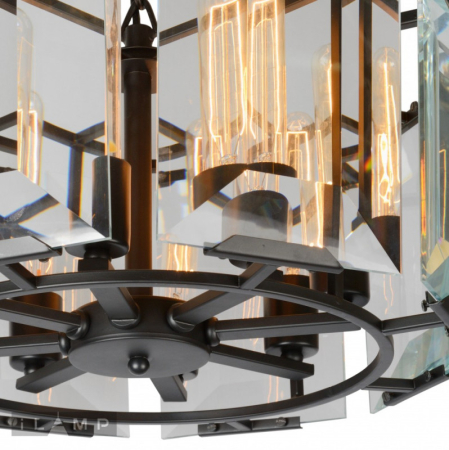 Подвесная люстра iLamp 6108-500BK