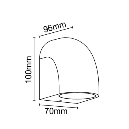 Светильник настенный Mantra 9110
