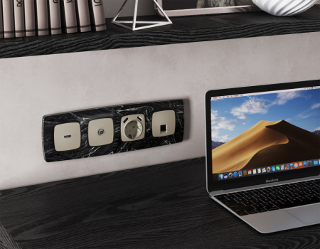 Розетка Ambrella Volt MO372005