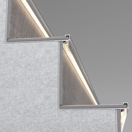 Профиль Elektrostandard LL-2-ALP025 Встраиваемый профиль(под ленту до 11m)