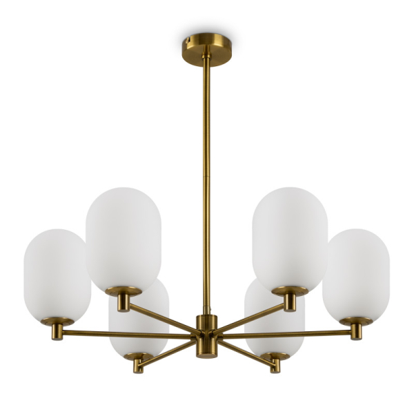 Люстра на штанге Freya FR1012PL-06BS