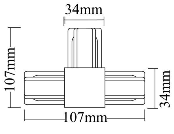 Коннектор Crystal Lux CLT 0.211 08 BL