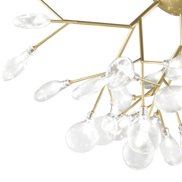 Накладная люстра Natali Kovaltseva GRACE 75126/36С GOLD SATIN