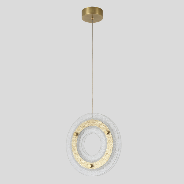Crystal Lux Светильник подвесной Crystal Lux DIEGO SP25W LED BRASS