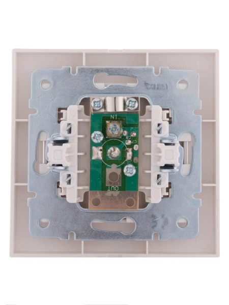 Розетка телевизионная оконечная TV СП Rain жемчуж./бел. перламутр. LEZARD 703-3030-130