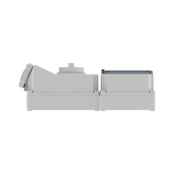 Розетка наружн. уст. 16А 400В 3P+E с мех. блокировкой и DIN-рейкой на 6мод. IP67 DKC DIS5681686