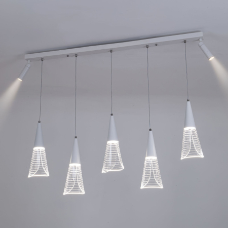 Подвесной светильник LED4U L7105-7 WТ