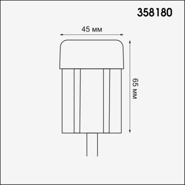 Грунтовый светильник Novotech 358180