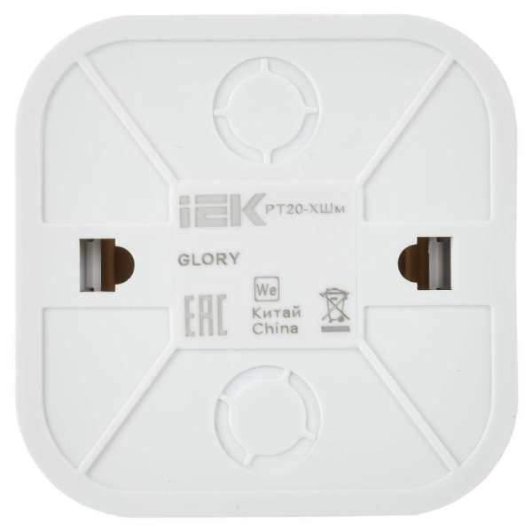 Розетка телефонная ОП RJ11 GLORY РТ20-ХШм шампань матов. IEK ETH10-K37M