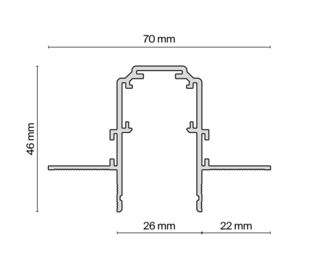 Шинопровод Maytoni Technical TRX034-421.12W