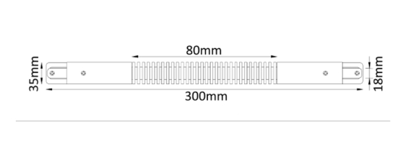 Crystal Lux Соединитель гибкий (однофазный) Crystal Lux CLT 0.211 05 BL