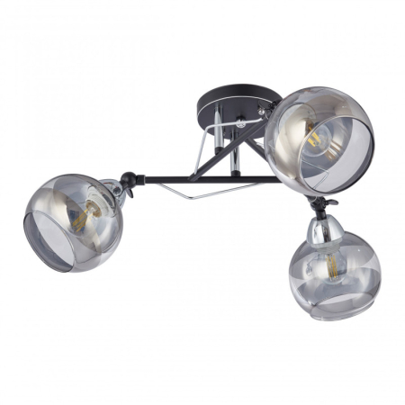 Накладная люстра Arte Milano 323685/3B BK+CR