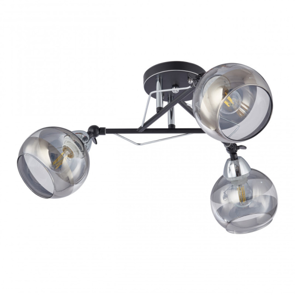 Накладная люстра Arte Milano 323685/3B BK+CR