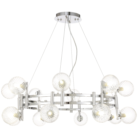 Crystal Lux Люстра Crystal Lux LUXURY SP16 CHROME