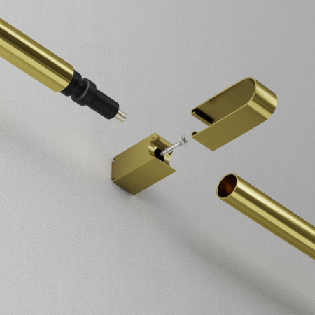 Соединитель для шинопровода Maytoni Technical CA010SM-BS