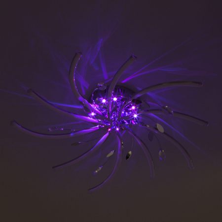 Накладная люстра Eurosvet 90125/10 хром