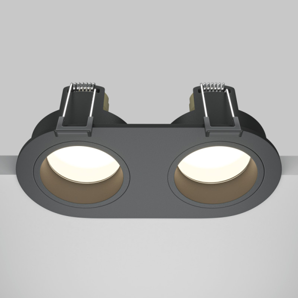 Встраиваемый светильник Maytoni Technical DL126-02-GU10-B