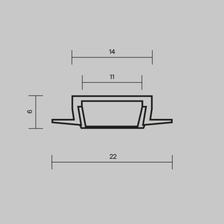 Профиль Maytoni Technical 632010