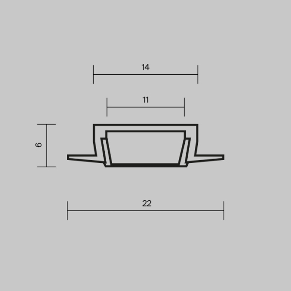 Профиль Maytoni Technical 632010