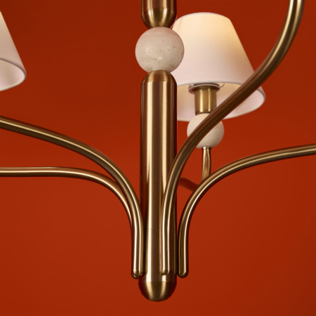 Люстра на штанге Freya FR2058PL-05BS