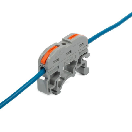 Клемма проходная СМК 222-2411 на DIN-рейку КВТ 87640