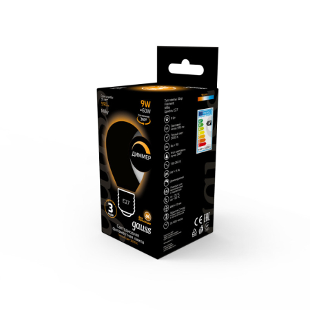 Светодиодная лампа Gauss 105202109-D