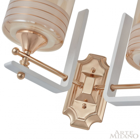 Бра Arte Milano 306087/2W Wh/Gd