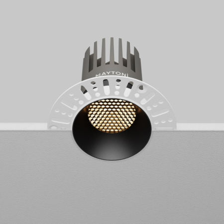 Встраиваемый светильник Maytoni Technical DL121-15W-3K-TRS-B