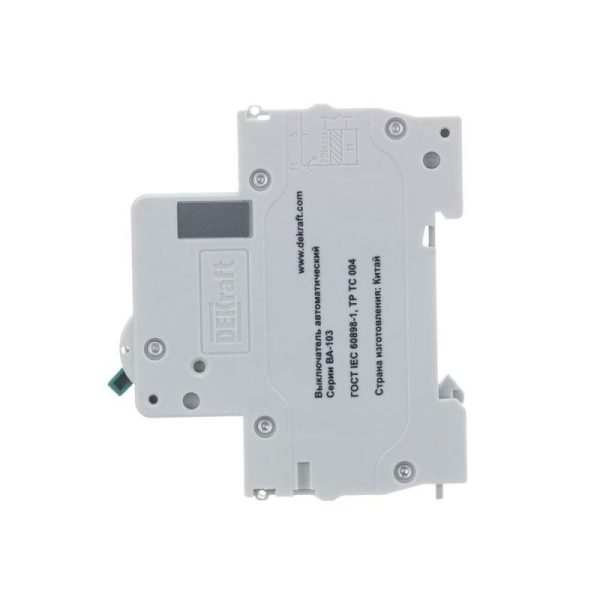 Выключатель автоматический модульный 1п C 16А 6кА ВА-103 DEKraft 12273DEK