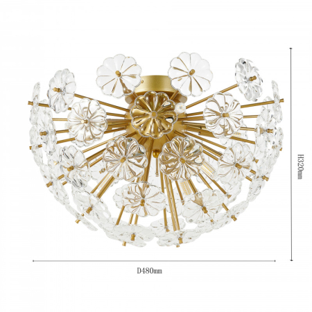 Накладная люстра Favourite 2620-8U