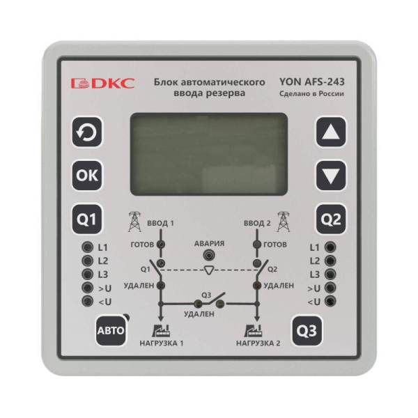 Блок электронный автоматического ввода резерва YON AFS-243