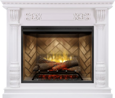 Dimplex Каминокомплект Nation - Белый дуб с очагом Revillusion RBF30