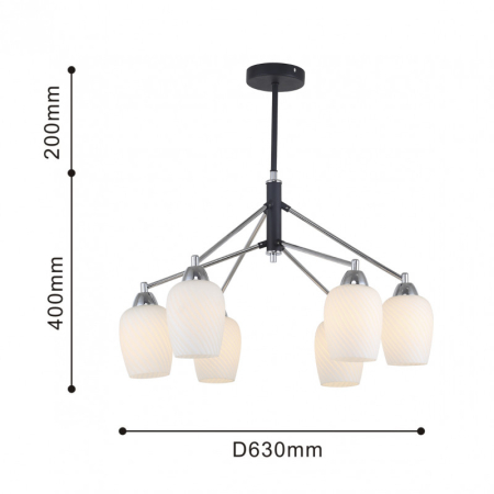 Люстра на штанге F-Promo 2661-6P